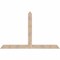 Ekena Millwork Portland Smooth Timber Gable Bracket, Douglas Fir, 84"W x 53"H x 1 1/2"D x 5 1/2"F, 15/12 Pitch GBW084X53X0206POR00SDF - alternate 1